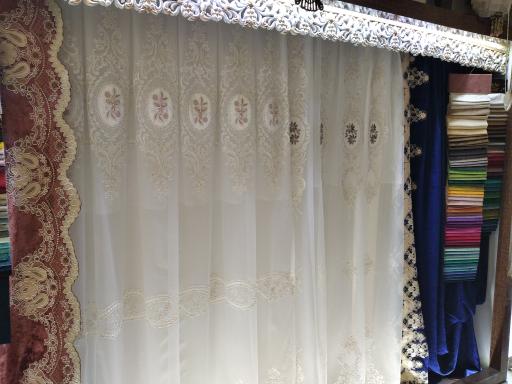 عکس پرده فروشی قائم