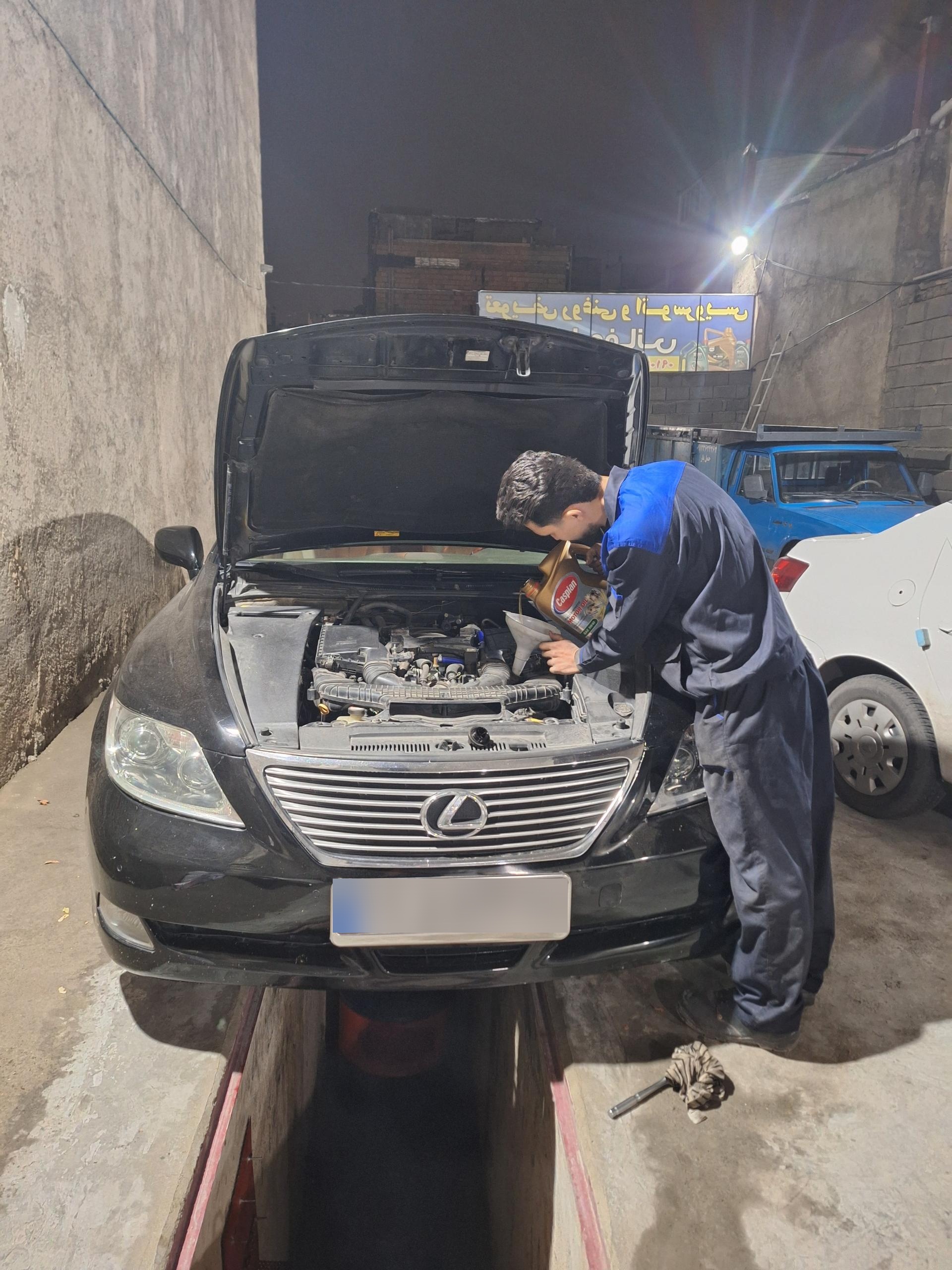 عکس اتوسرویس طوفانی