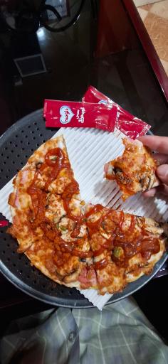 عکس پیتزا ساندویچ دریا