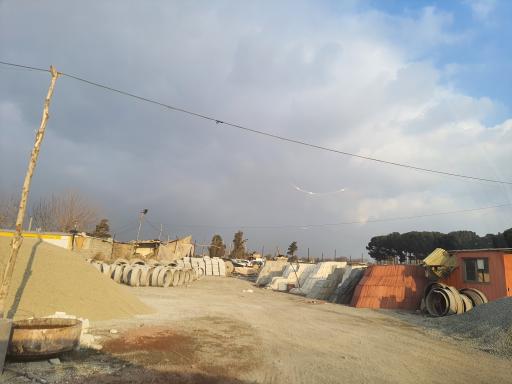 عکس کارگاه بلوک زنی (تولید مصالح بتنی) 