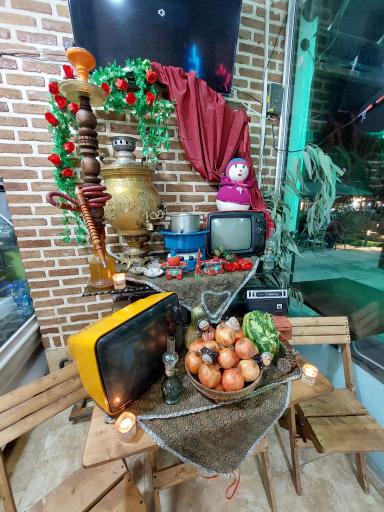 عکس کافه بستنی برفی