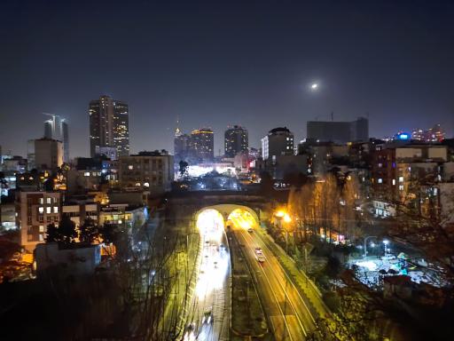 عکس بام تونل رسالت