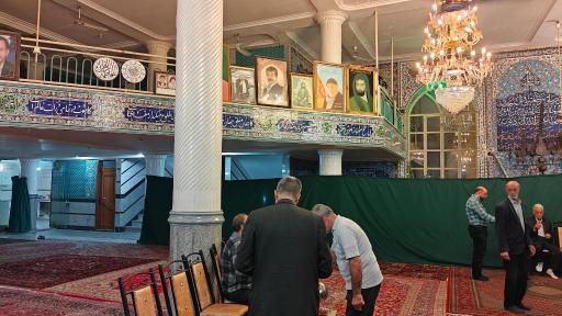 عکس حسینیه قائم المنتظر