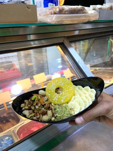 عکس بستنی تریا قصر یخ