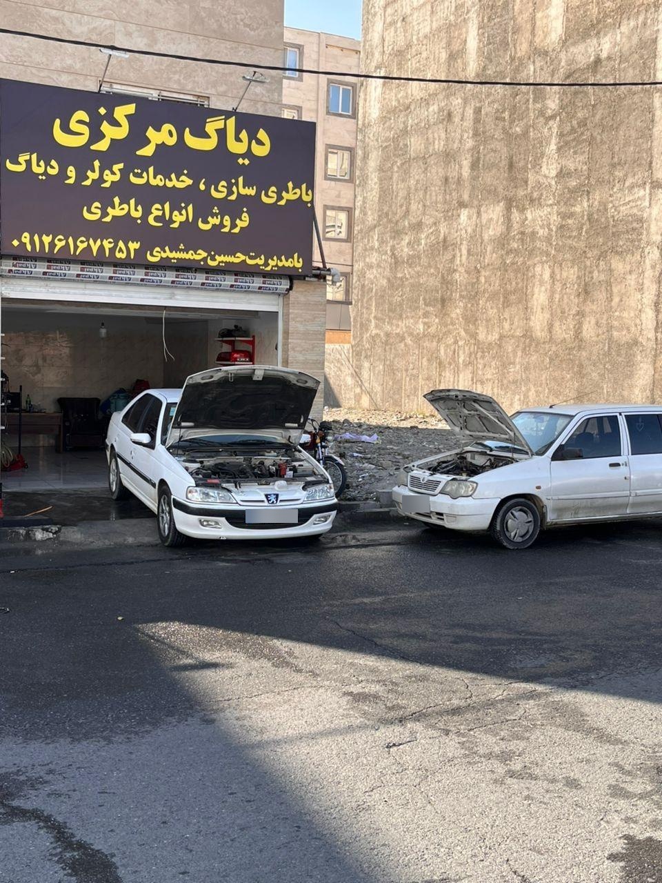 عکس باطری سازی دیاگ مرکزی حسین جمشیدی