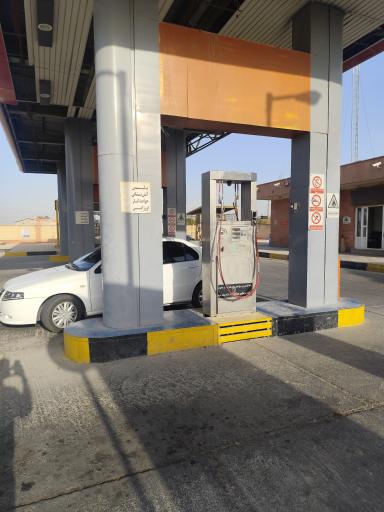 عکس پمپ گاز CNG شماره 4 شهرداری ورامین