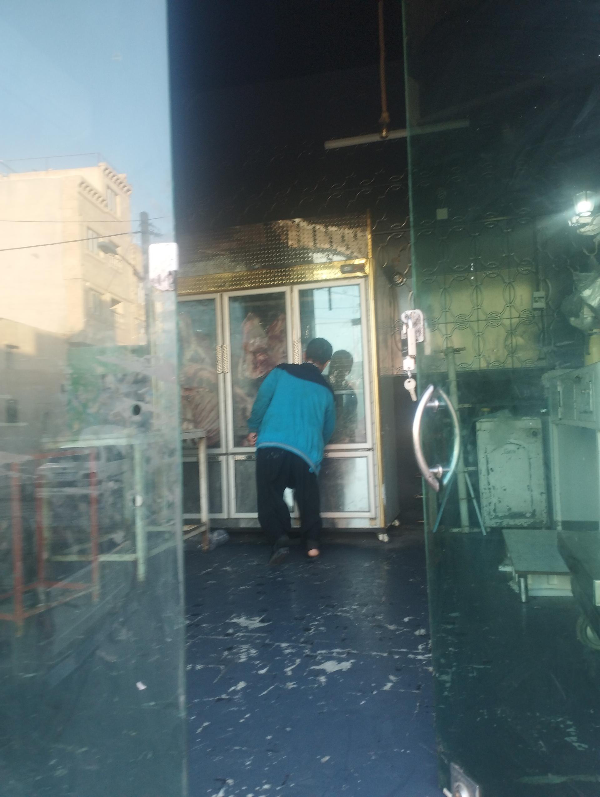 عکس قصابی رسول حسنی