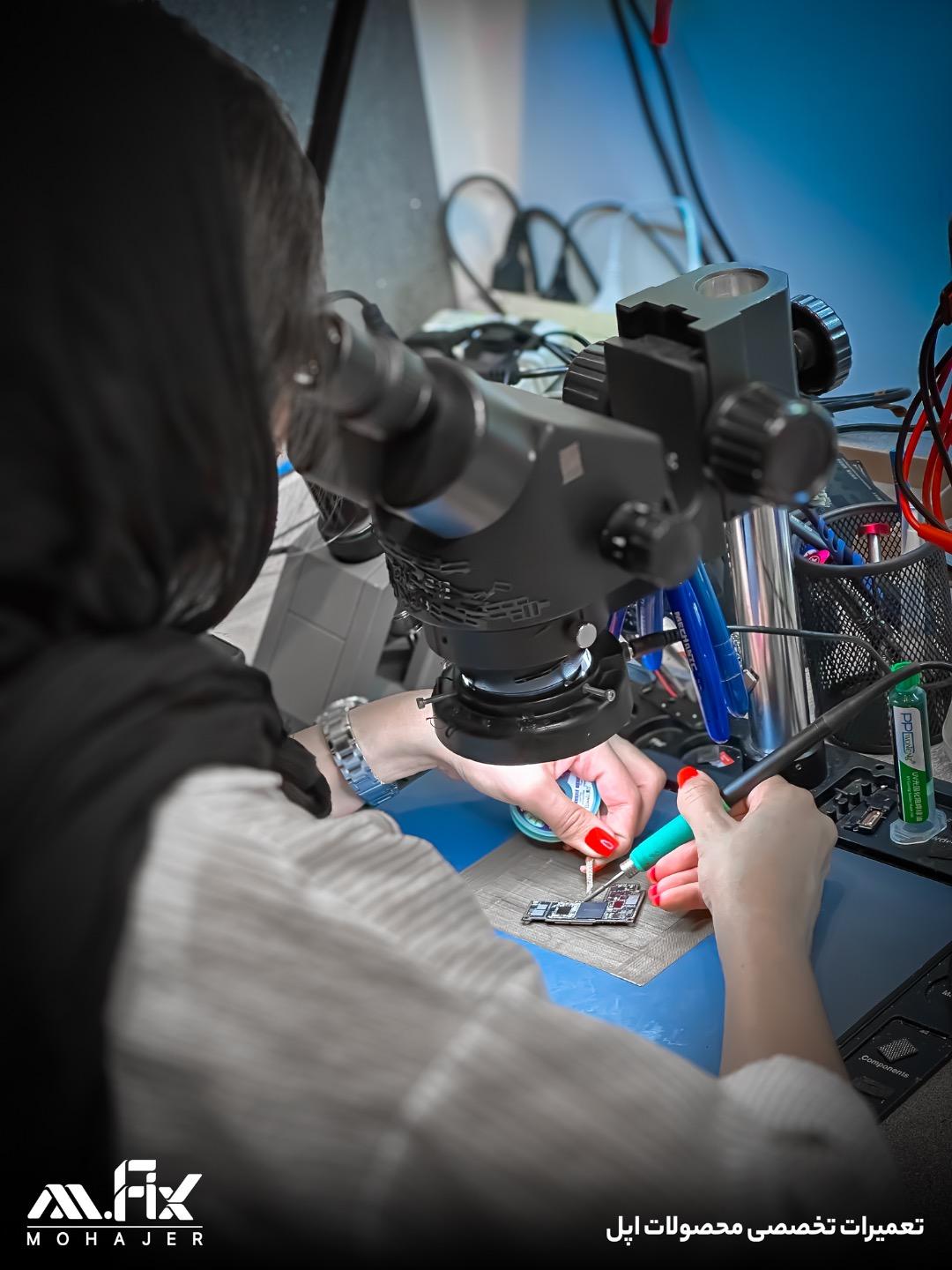 عکس تعمیرات موبایل مهاجر فیکس