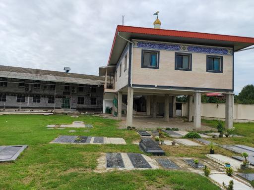 عکس حسینیه گلزار شهدای روستای احمدکلا