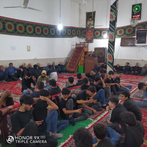 عکس حسینیه گلزار شهدای روستای احمدکلا