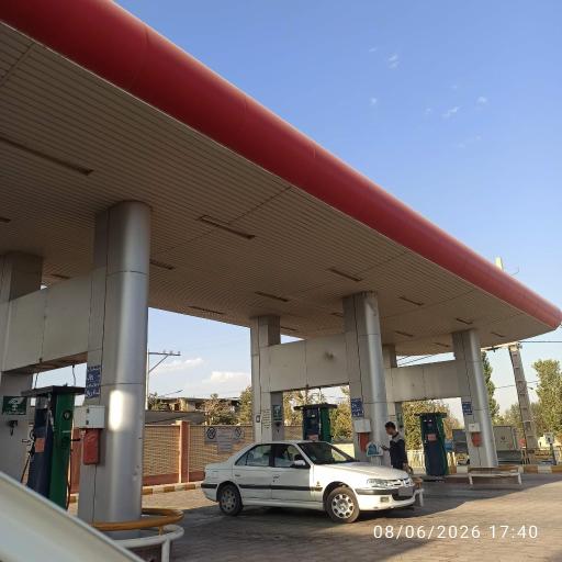 عکس پمپ گاز CNG کهریزسنگ