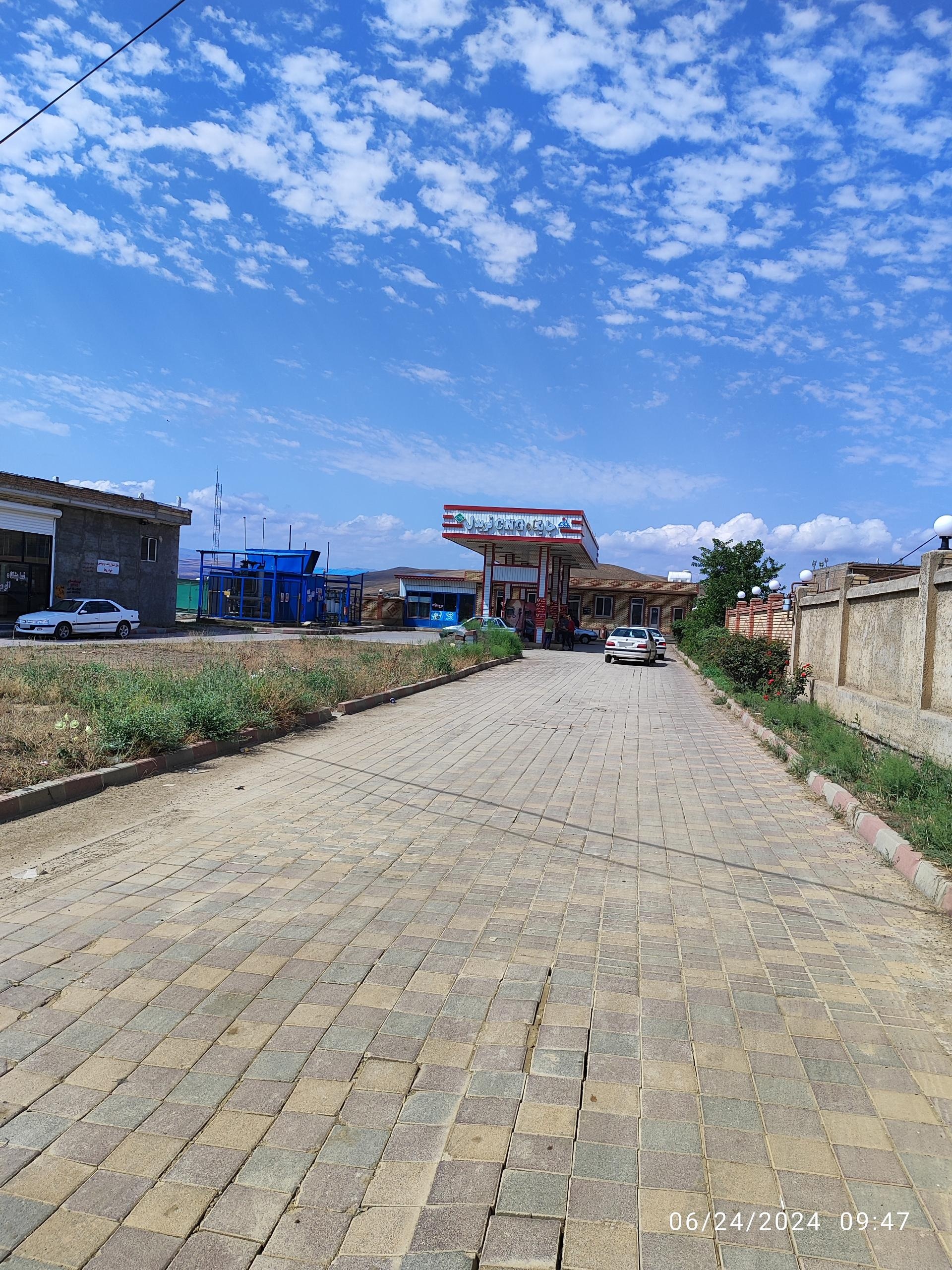 عکس جایگاه CNG قویدل