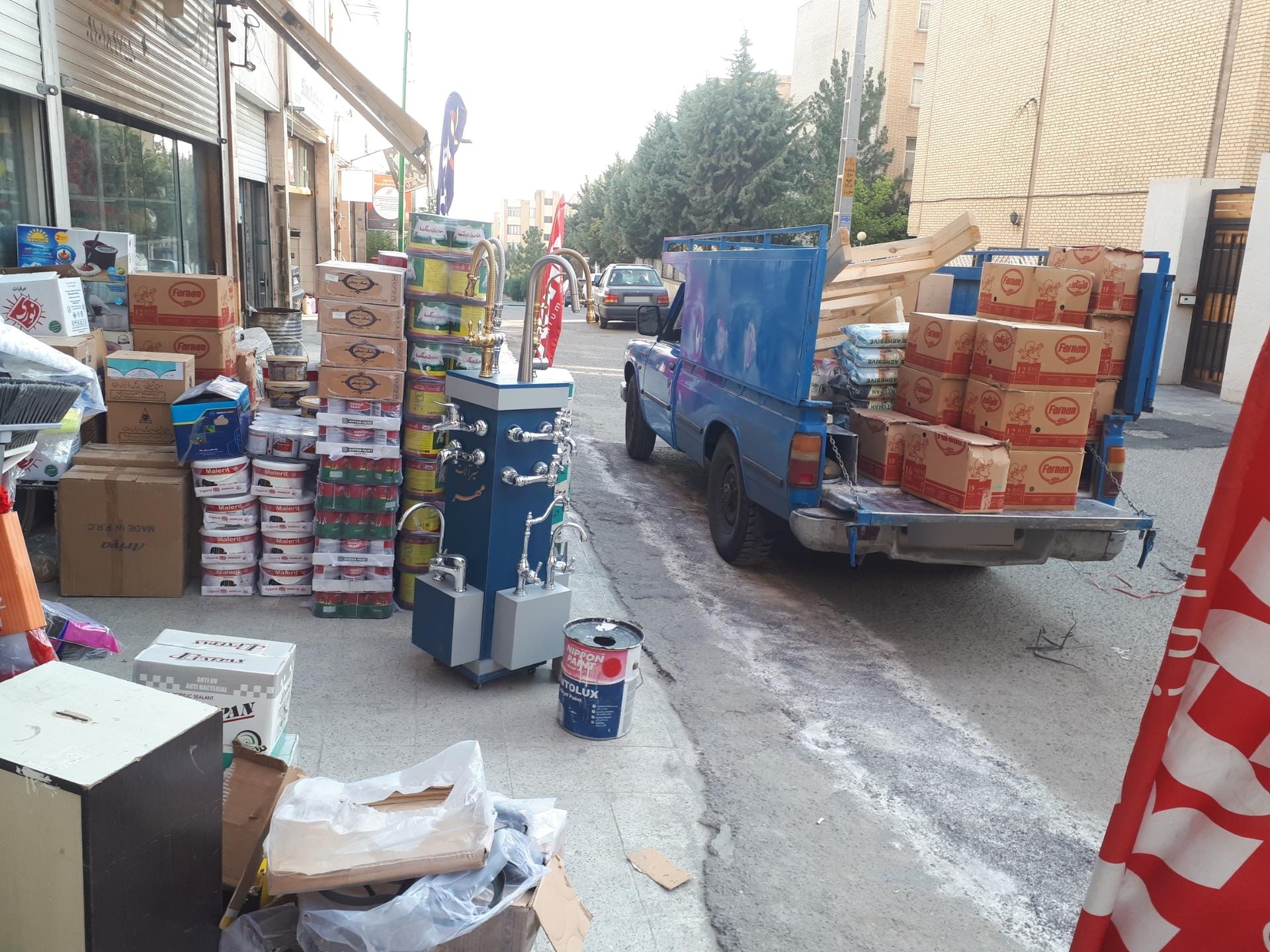 عکس رنگ و ابزار احمدی