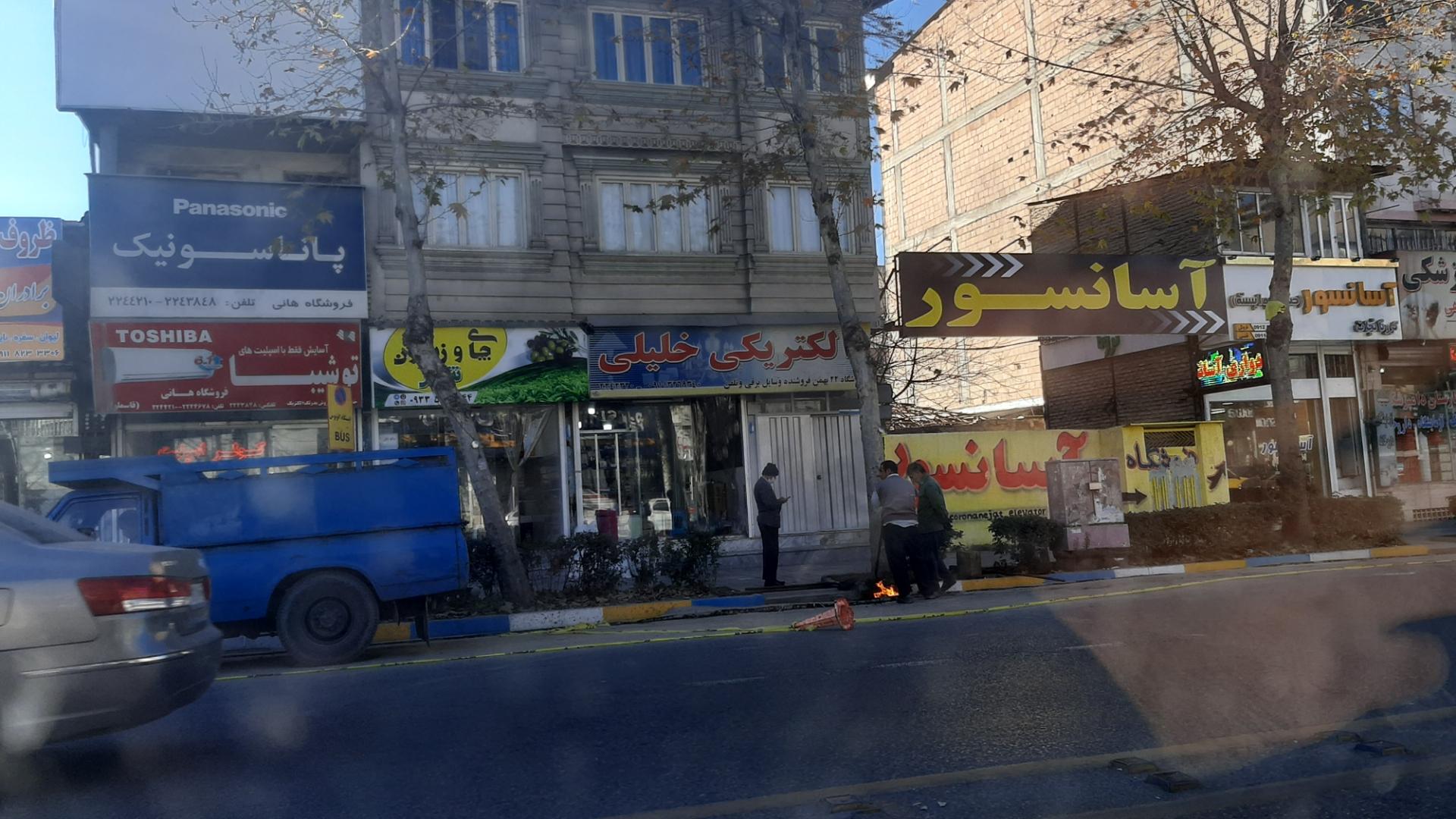 عکس آسانسور کرونا نجات