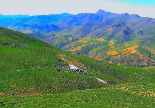 عکس قله آلپ شاهین دژ 2764 متر