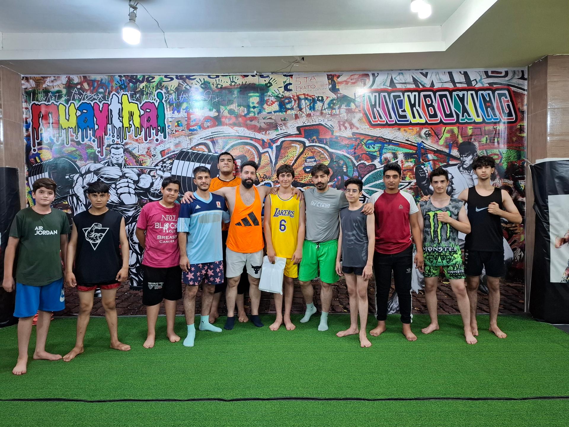 عکس باشگاه کیک بوکسینگ محمد علیدادی