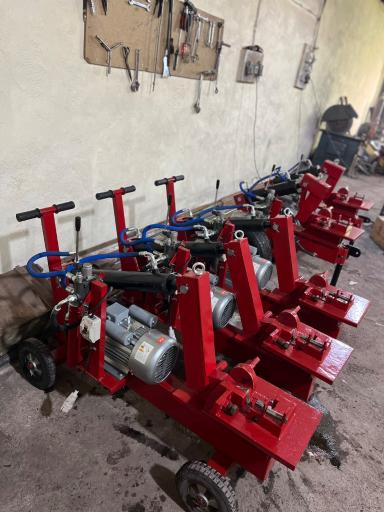 عکس قیچی و خم میلگرد