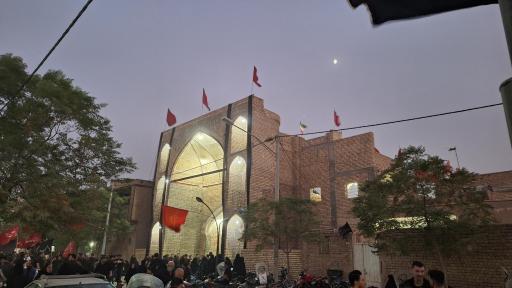 عکس حسینیه محله وشاد آران