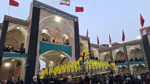 عکس حسینیه محله وشاد آران