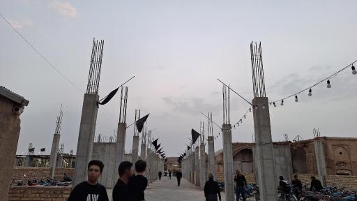 عکس حسینیه محله وشاد آران