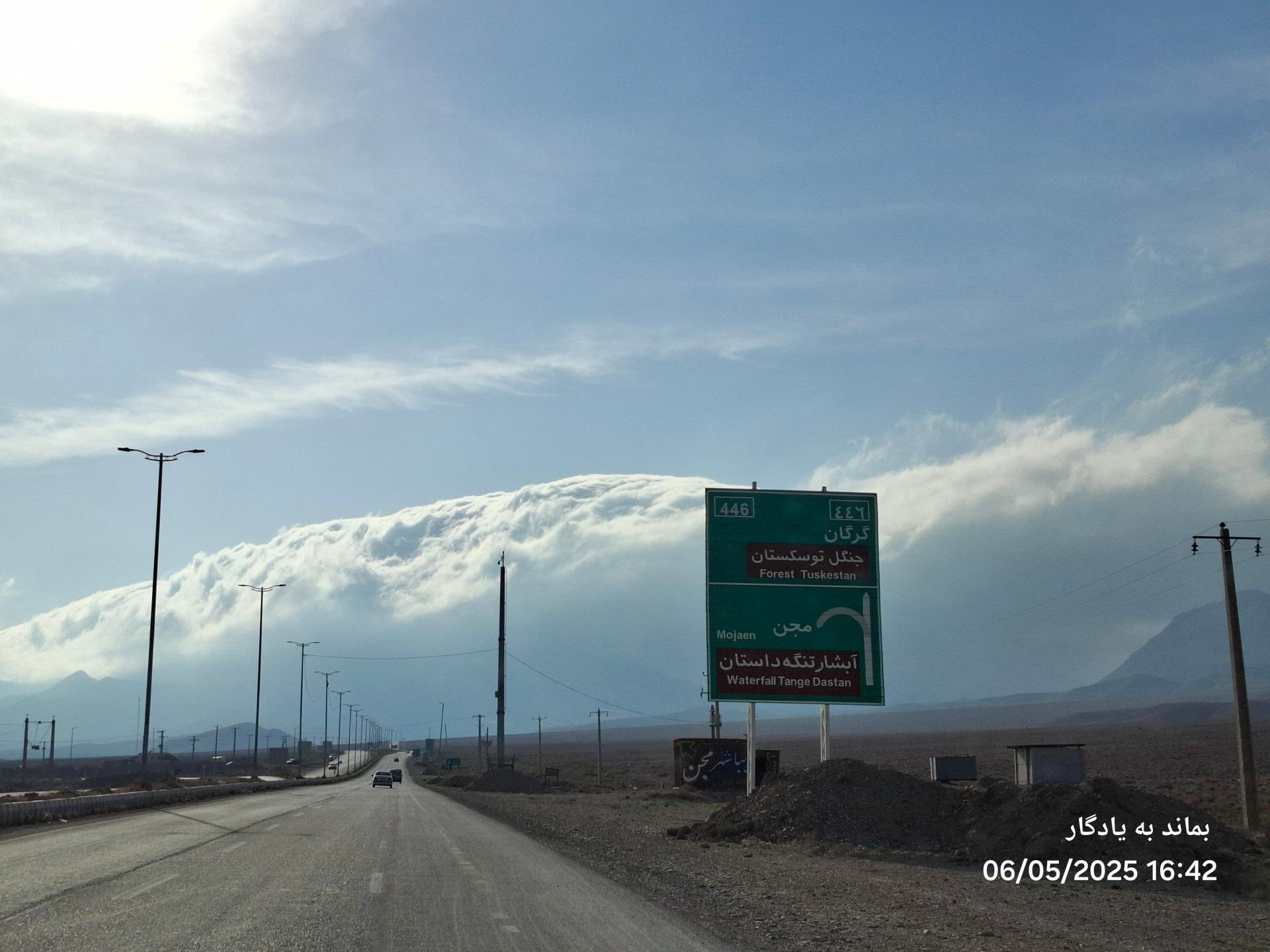 عکس جنگل ابر