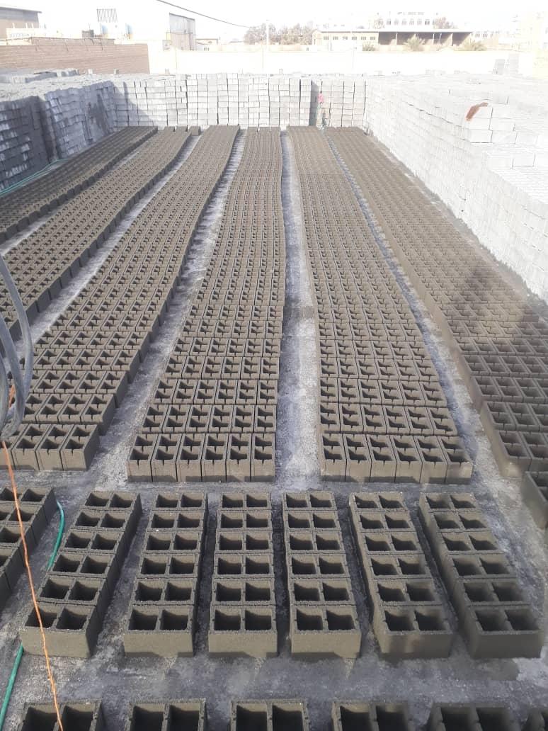 عکس تولیدی بلوک سیمانی وحدت 