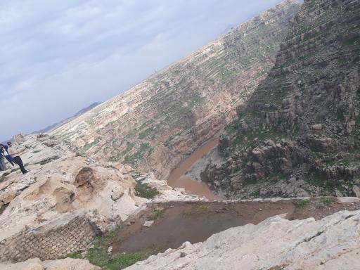 عکس پل معلق دره خزینه