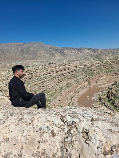 عکس پل معلق دره خزینه