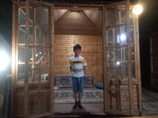 عکس باغسرای سنتی شب های شاهیک قاین