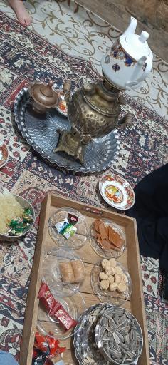 عکس باغسرای سنتی شب های شاهیک قاین
