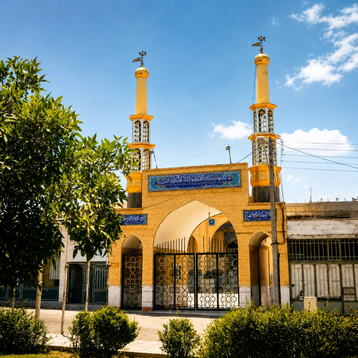 عکس مسجد جامع الغدیر