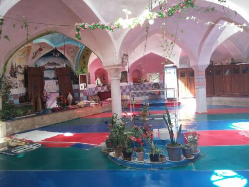 عکس حمام نقاشی خوراسگان