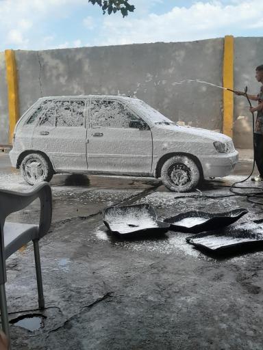 عکس کارواش بزرگ عباس آباد