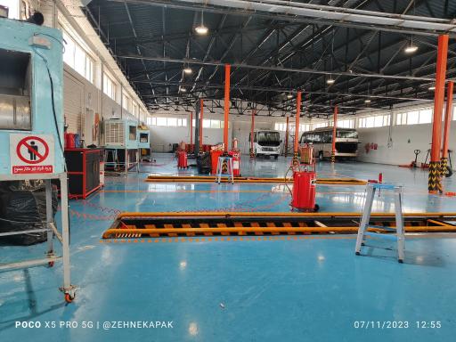 عکس تعویض روغنی شرکت بهران 