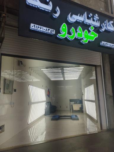 عکس کارشناسی رنگ خودرو ناصری