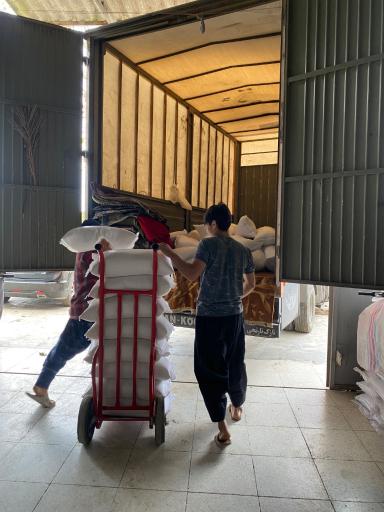 عکس بازرگانی برنج‌زرین