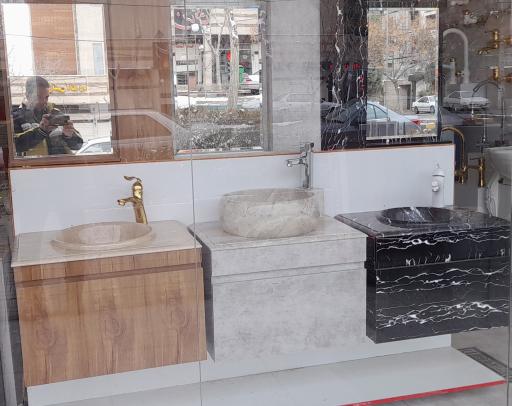 عکس تولیدی روشویی مروارید 