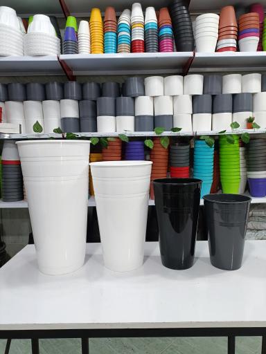 عکس گلدان پلاستیکی گلدان کده