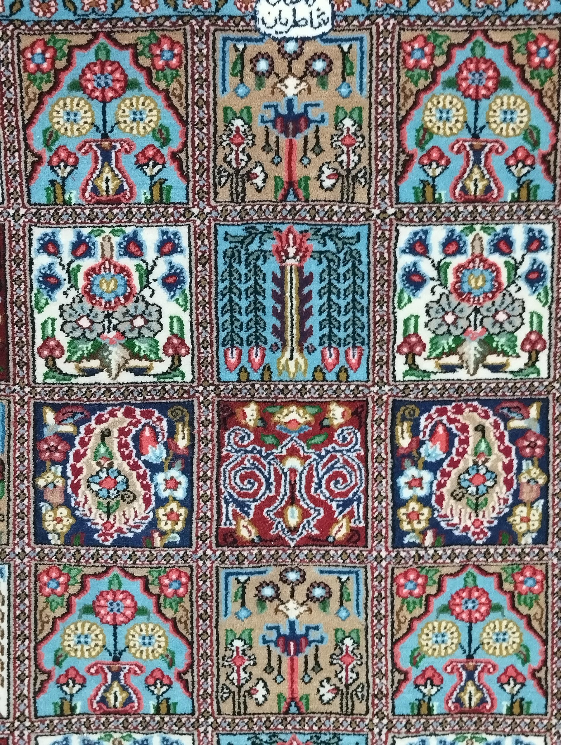 عکس فرش دستباف کاشان 