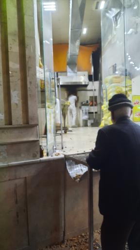 عکس نانوایی سنگکی