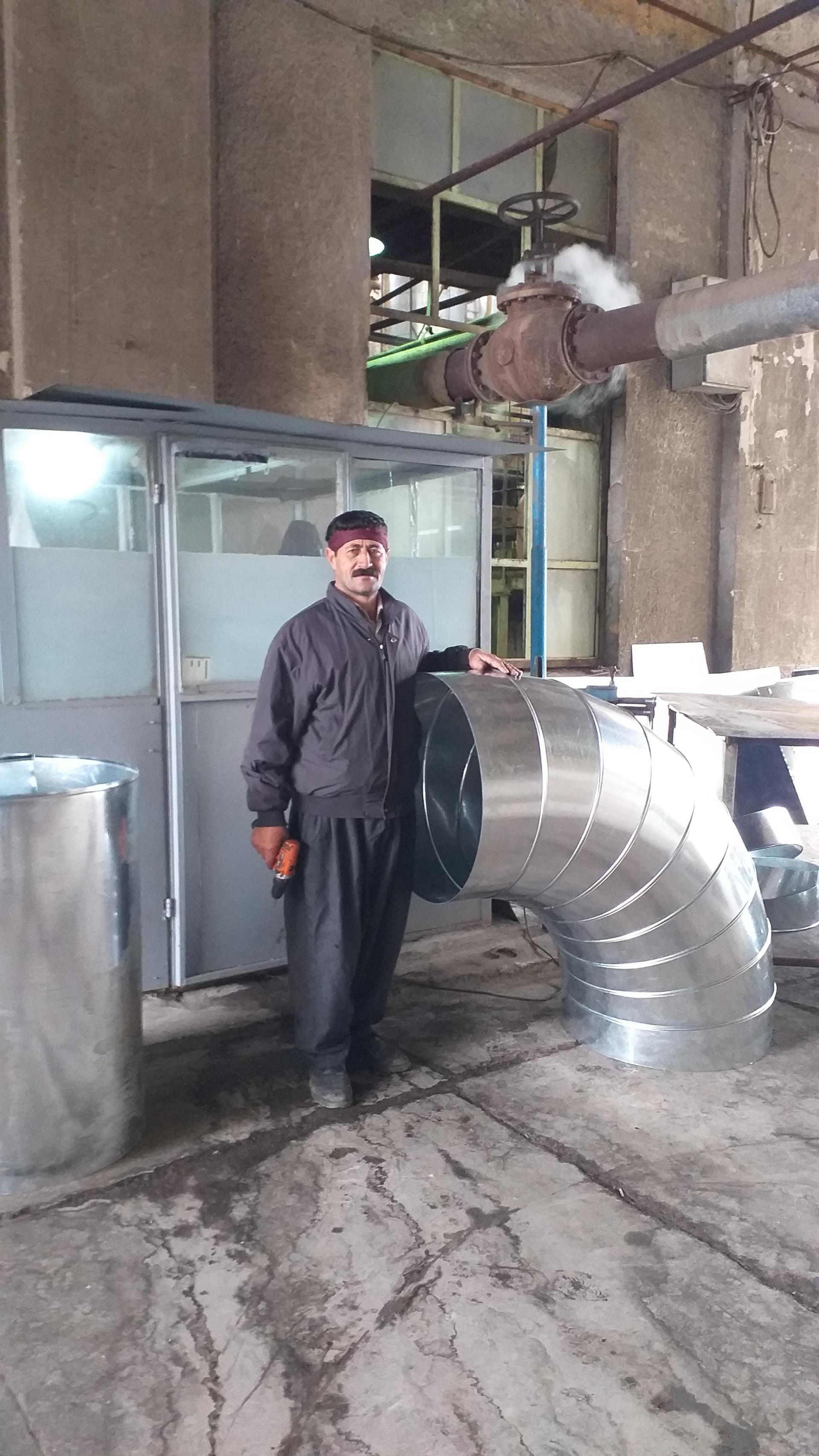 عکس کرکره‌ سازی و ایزوله‌ کاری قلی‌ فام