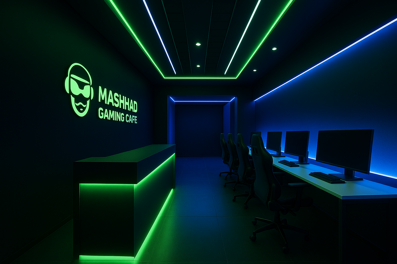عکس کافه گیمینگ مشهد