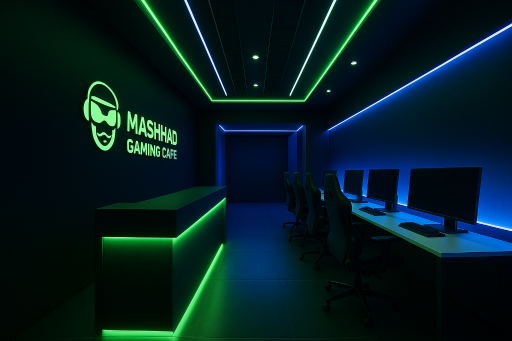 عکس کافه گیمینگ مشهد