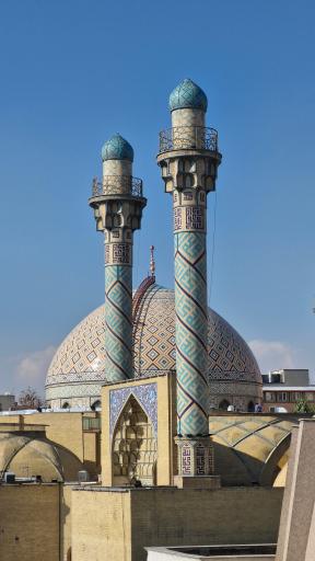 عکس مسجد دانشگاه صنعتی شریف