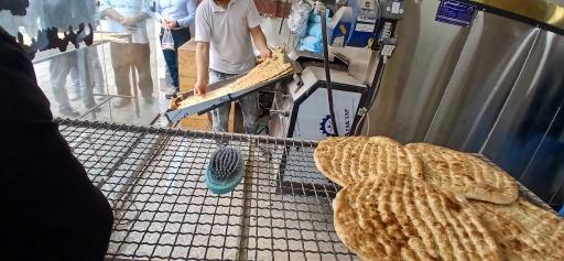 عکس نانوایی شهر نان