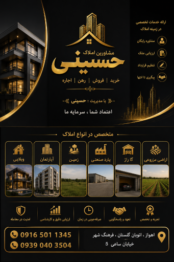 عکس مشاورین املاک حسینی