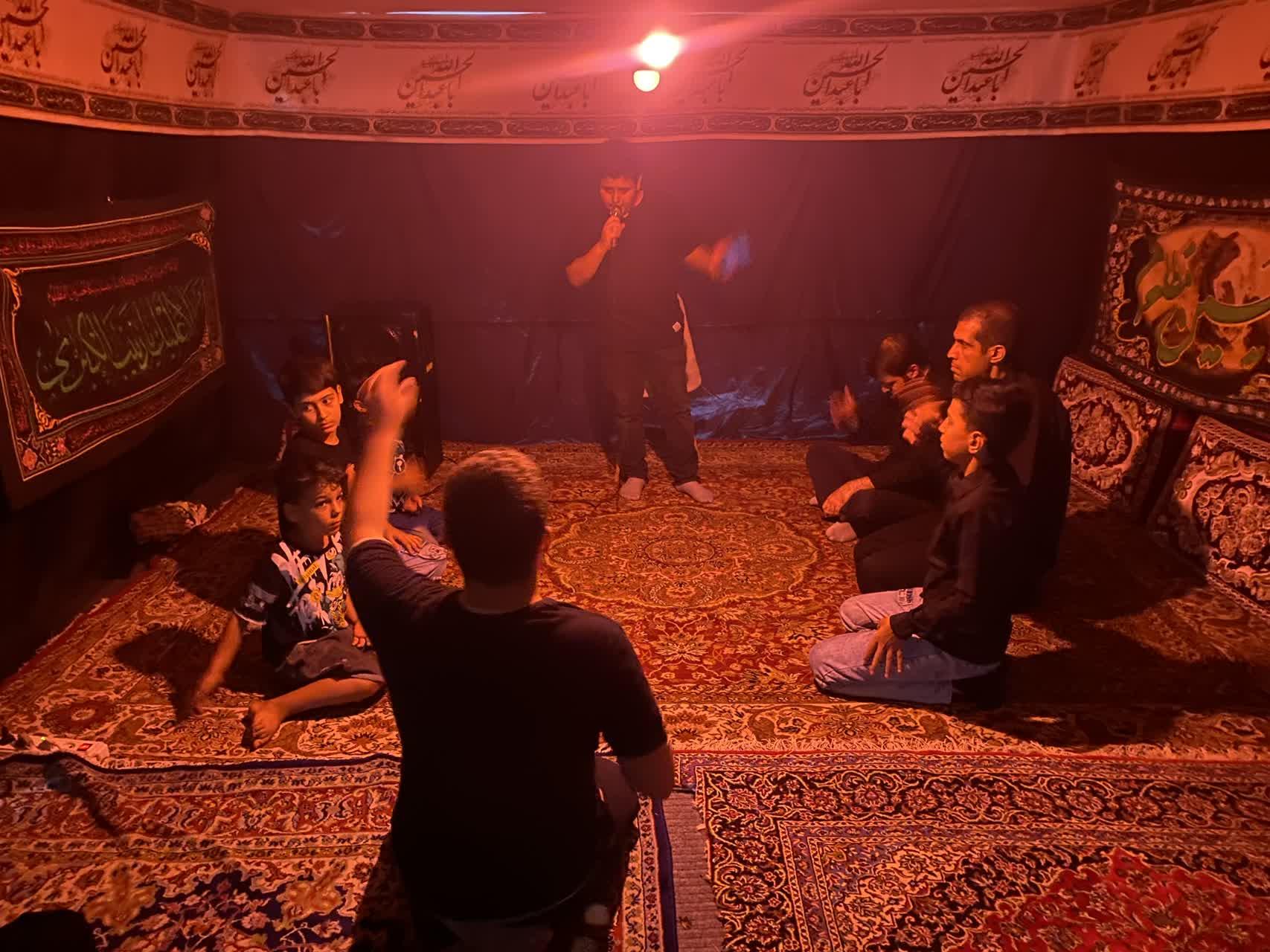 عکس هیئت نوجوانان حضرت قاسم