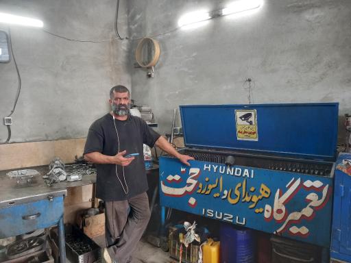 عکس مکانیکی ایسوزو و هیوندای حجت