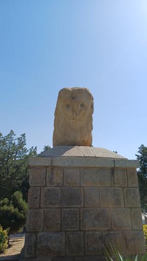 عکس مجسمه شیرسنگی