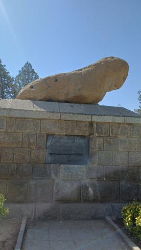 عکس مجسمه شیرسنگی